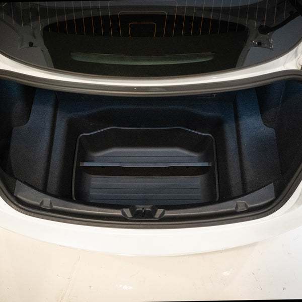 Vordere Kofferraum-Organizer-Aufbewahrungsbox für Tesla Model 3 