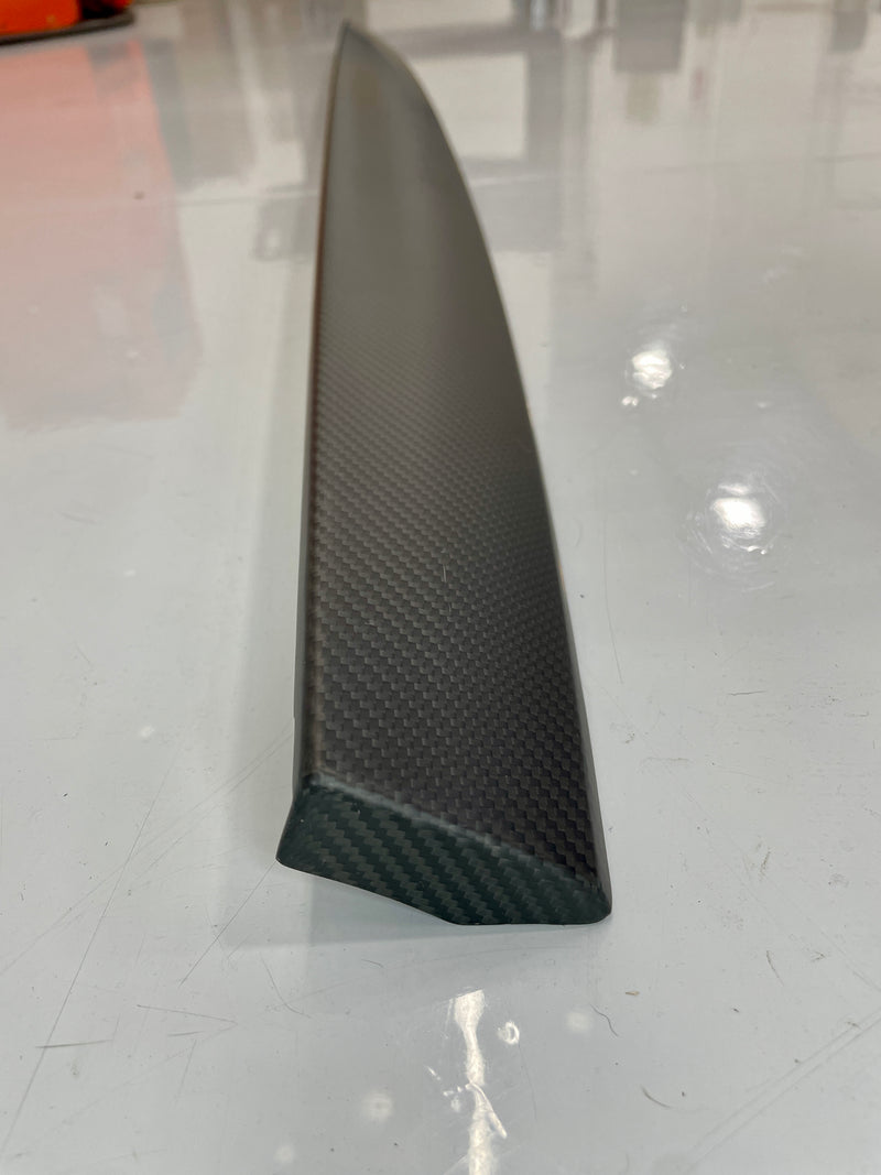 Final Sale - Tesla Model 3 & Y Genuine Carbon Fiber Dashboard Cover (Single Piece)