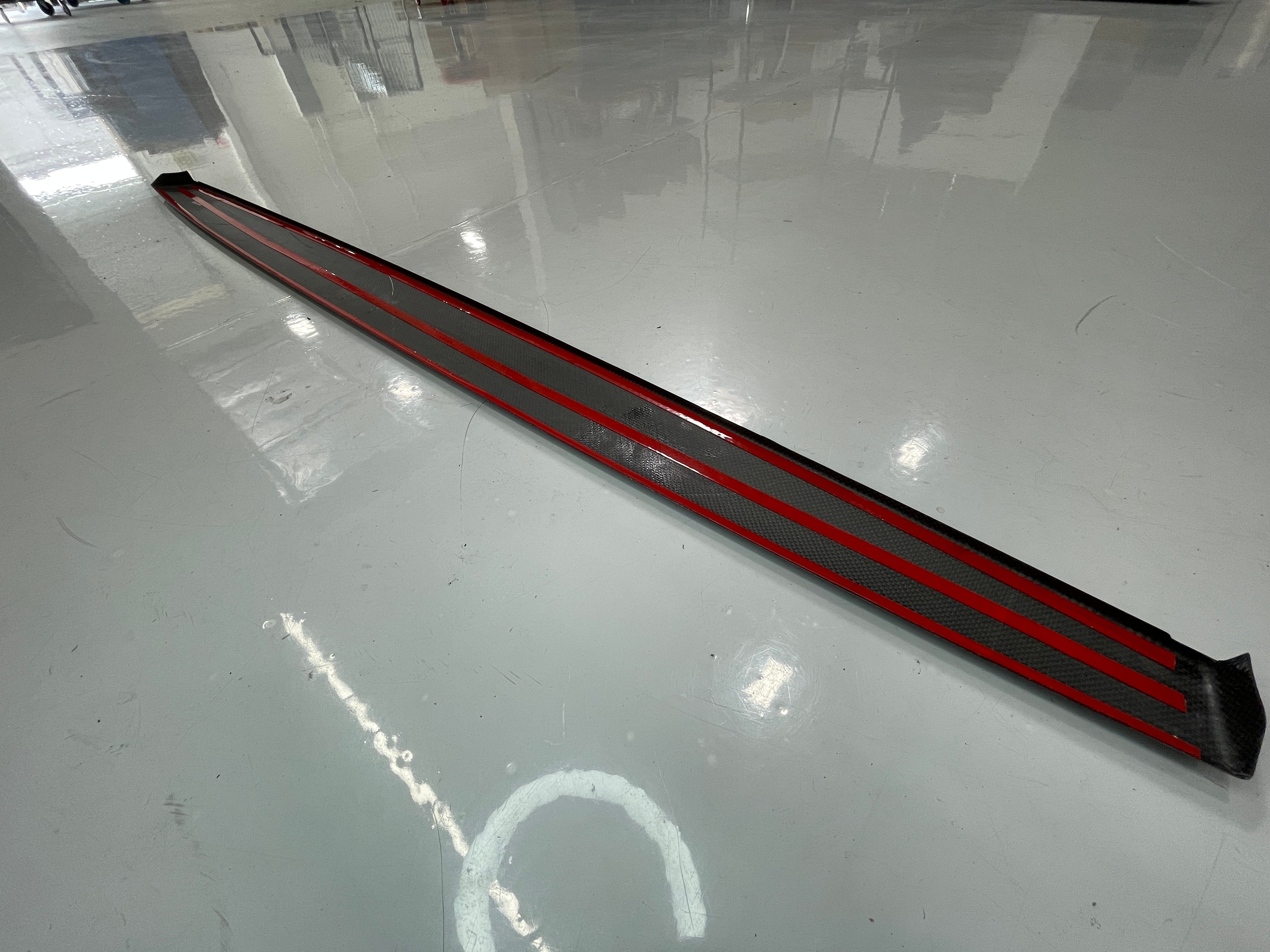 Final Sale - Tesla Model 3 & Y Genuine Carbon Fiber Dashboard Cover (Gloss)