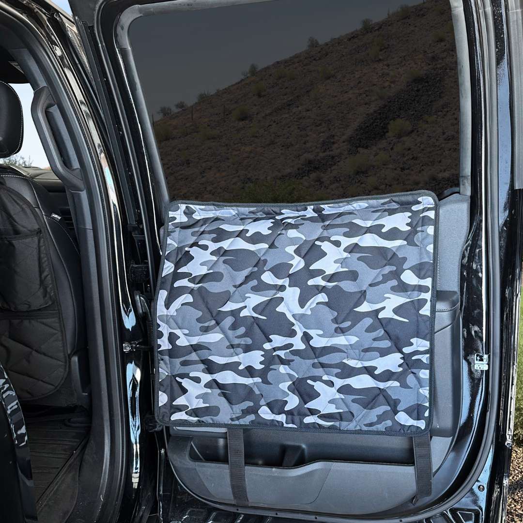 Tesla Car Door Covers That Stay In Place - Large