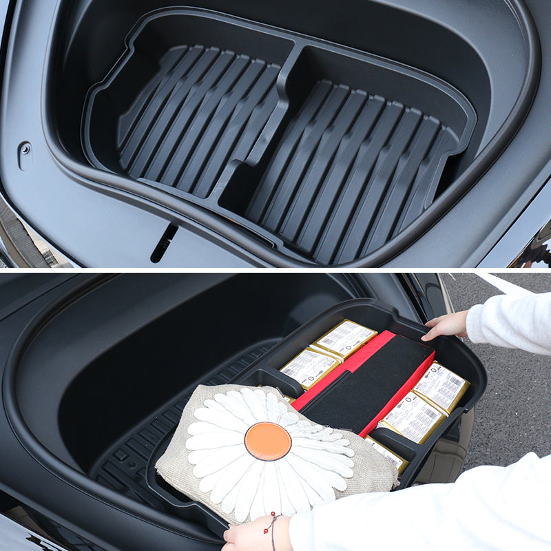 Tesla Model 3 Highland Front Trunk "Frunk" Storage Organizer With Compartments