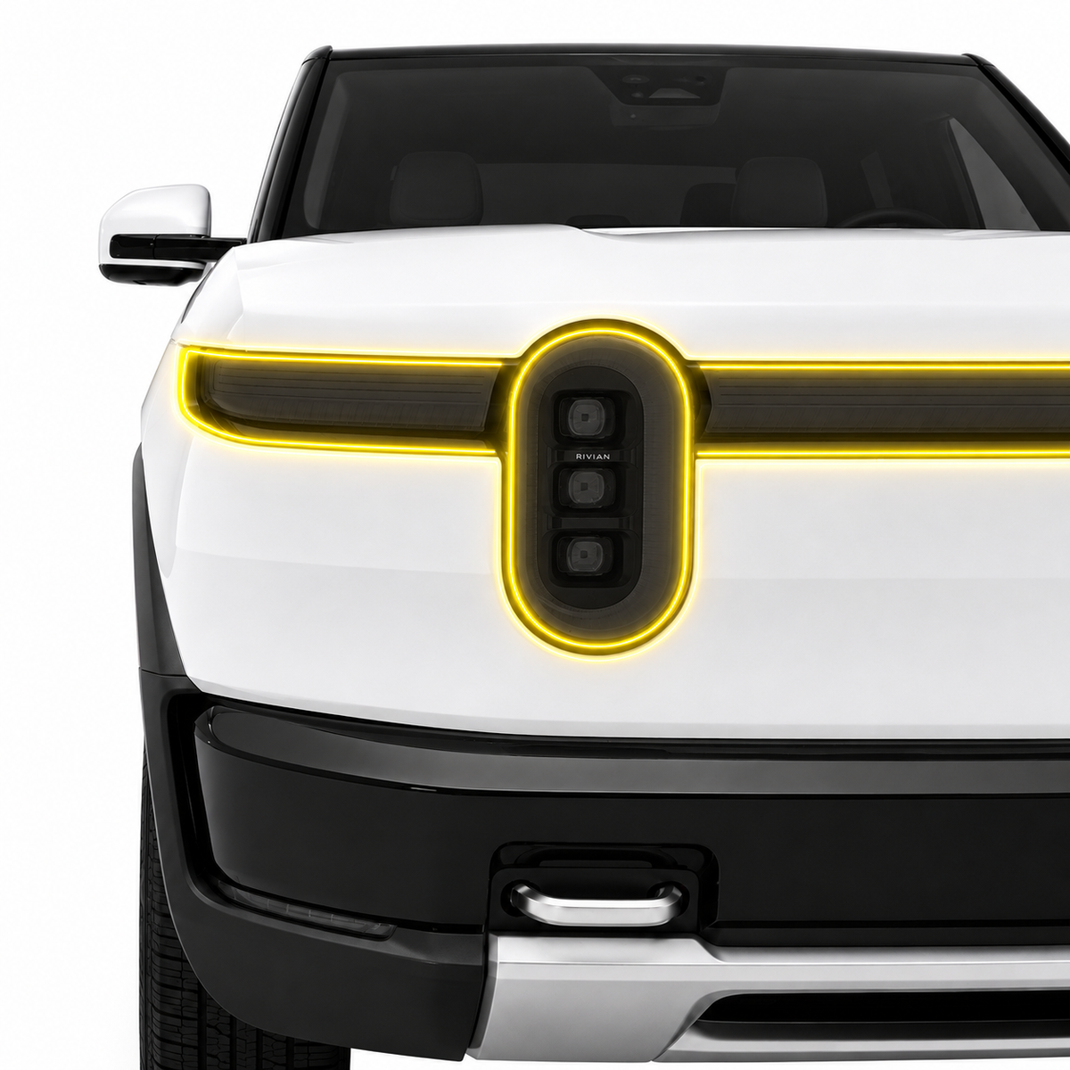 Tinted Headlight Protection – PPF for Rivian R2