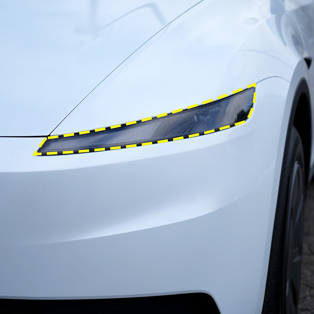 Headlight and Light Bar Protection - PPF for Model Y Juniper Refresh (2026+)
