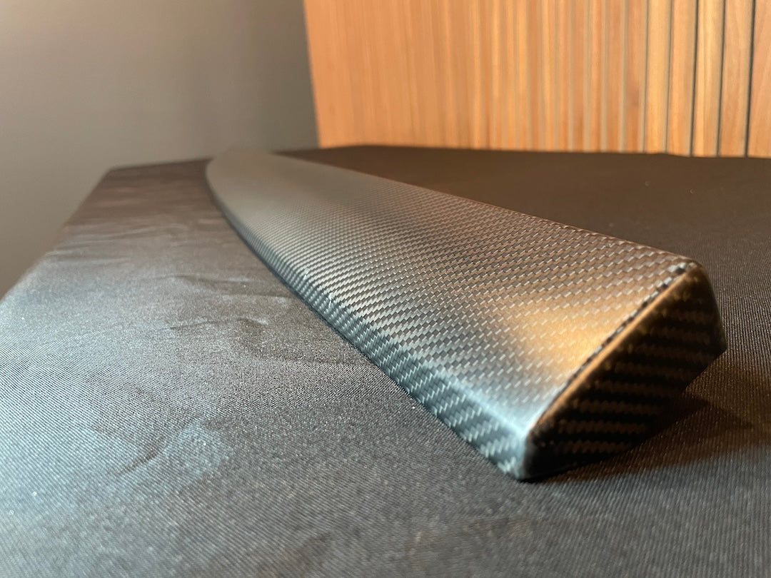 Final Sale - Tesla Model 3 & Y Genuine Carbon Fiber Dashboard Cover (Single Piece)