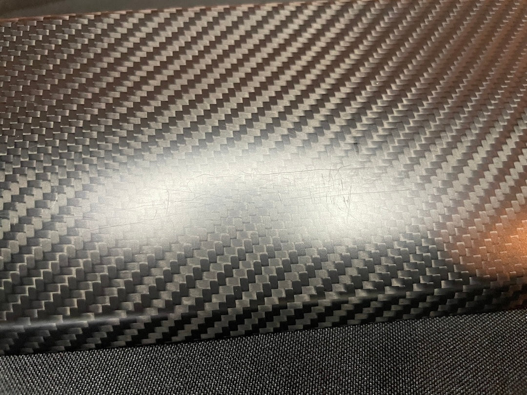 Final Sale - Tesla Model 3 & Y Genuine Carbon Fiber Dashboard Cover (Single Piece)