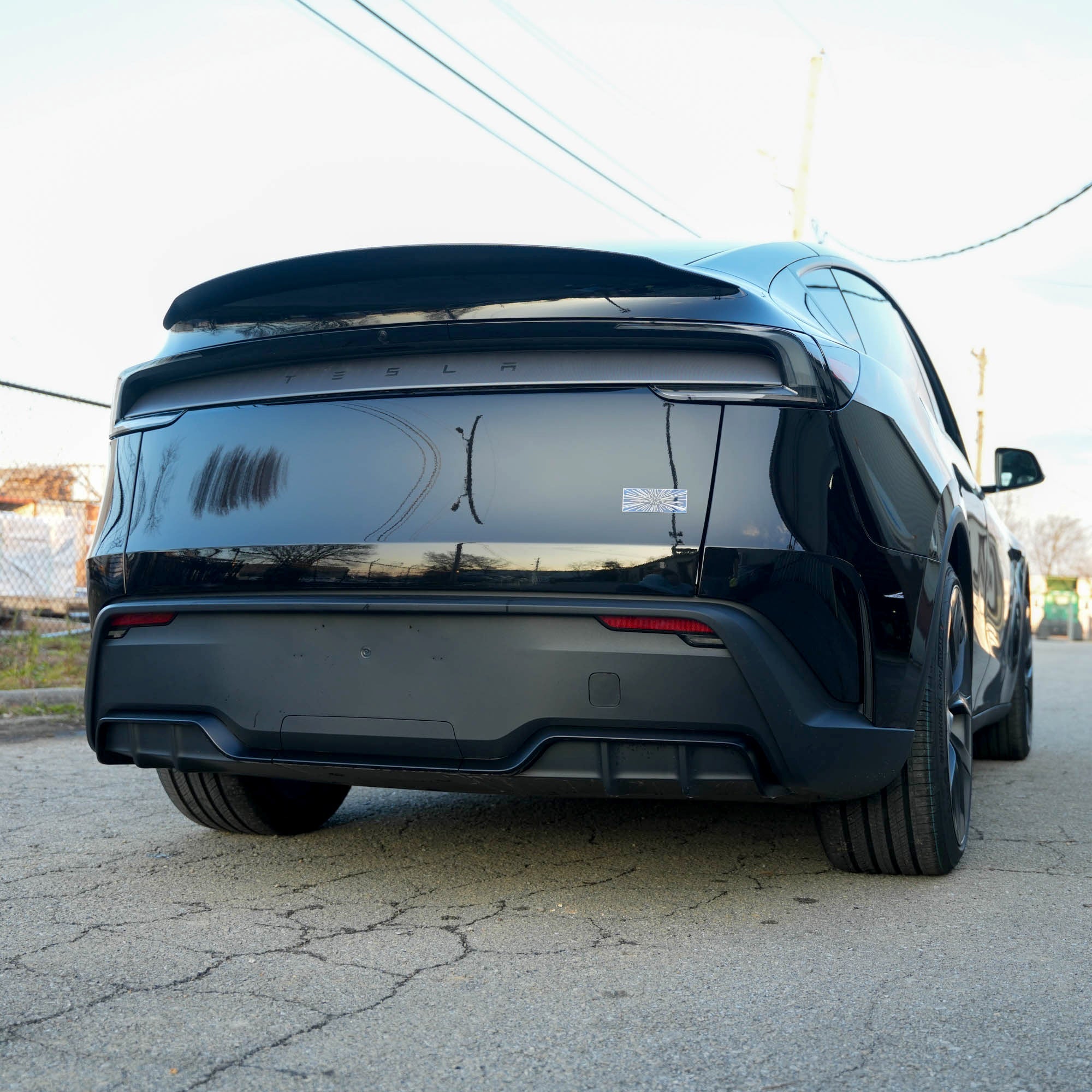 Rear Diffuser Decor PPF for Tesla Model Y Juniper – Pre-Cut DIY Paint Protection Film