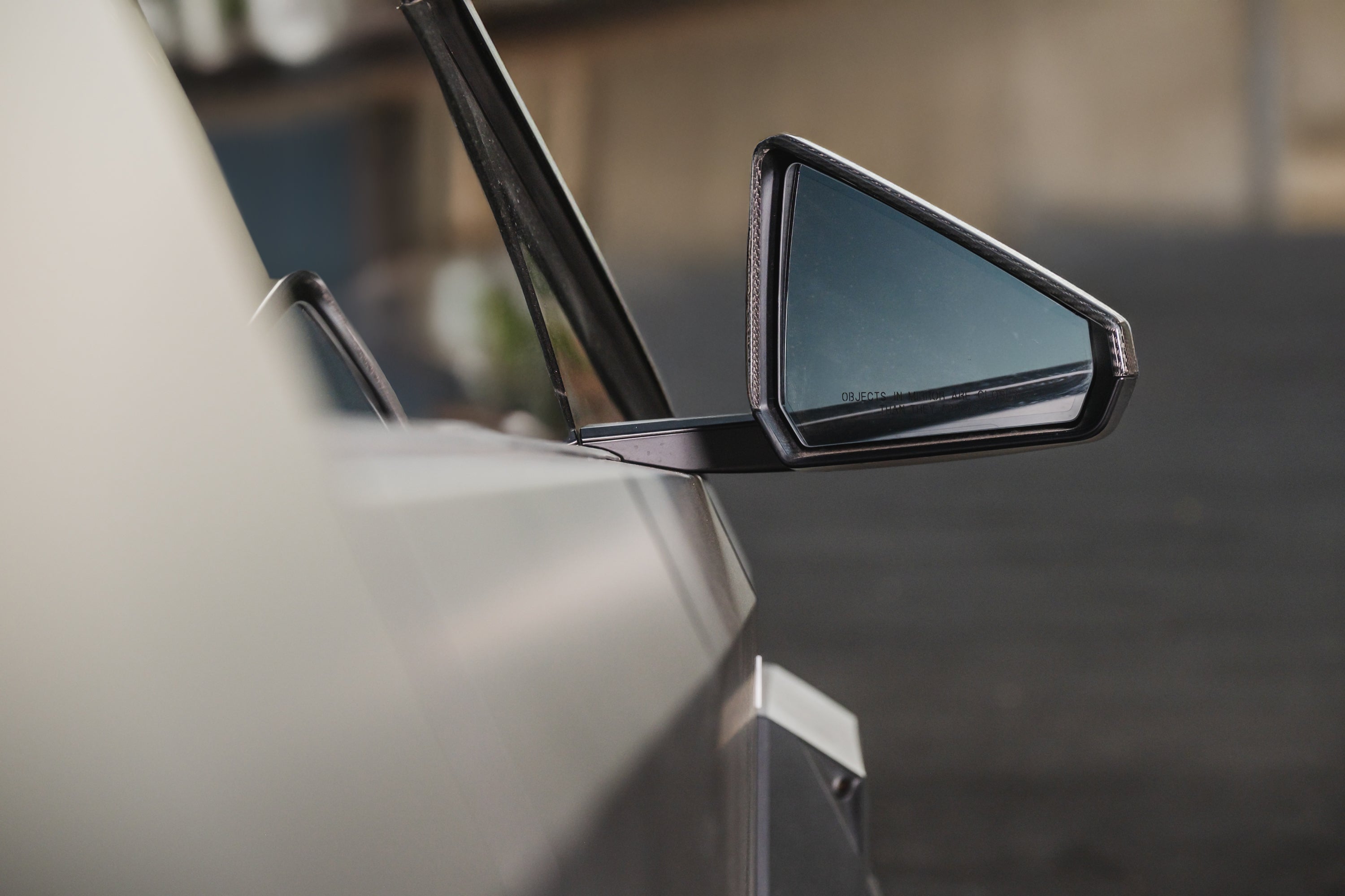 Tesla Cybertruck Genuine Carbon Fiber Mirror Covers
