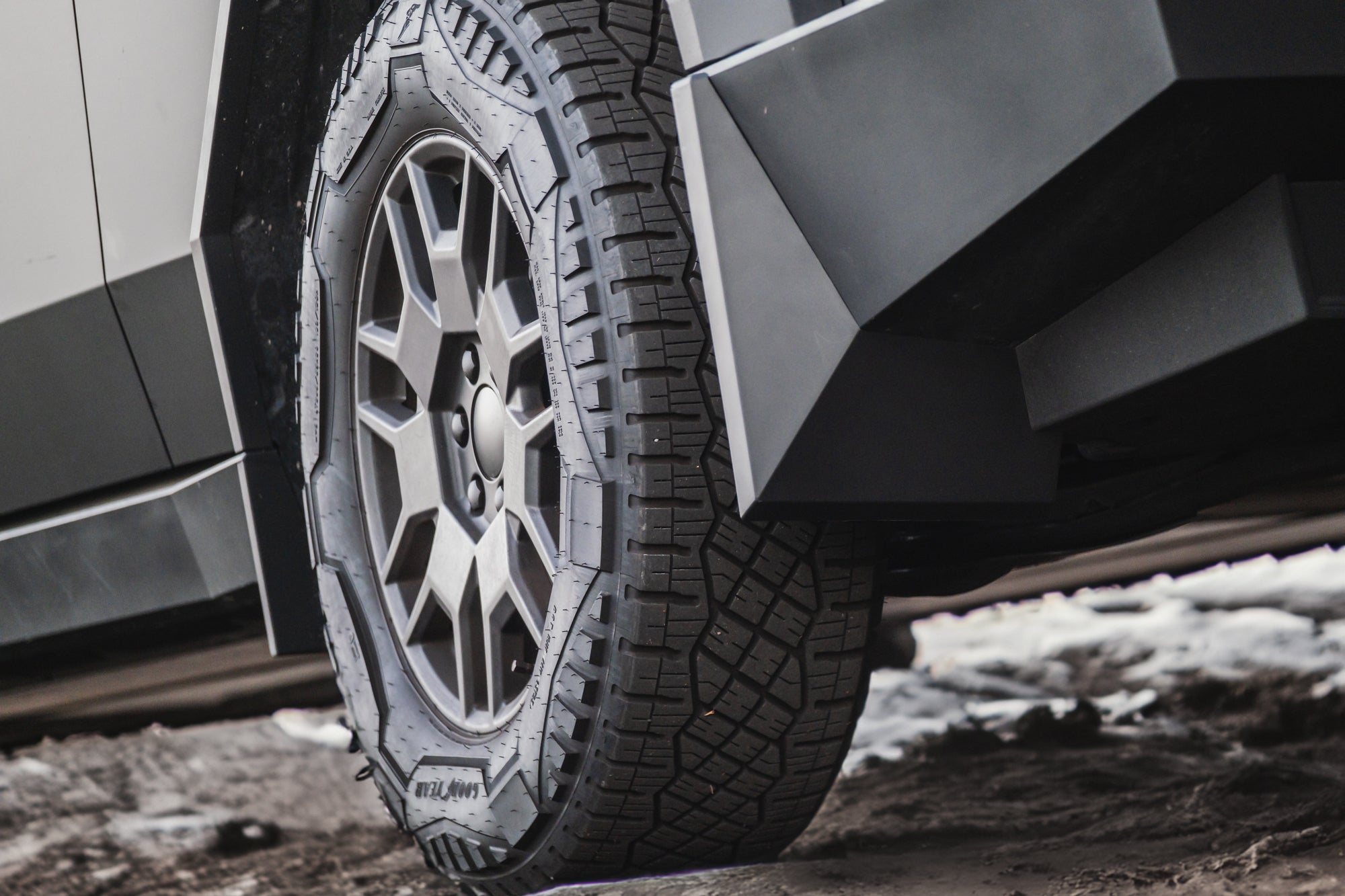 Tesla Cybertruck Mud Flaps (Full Set)