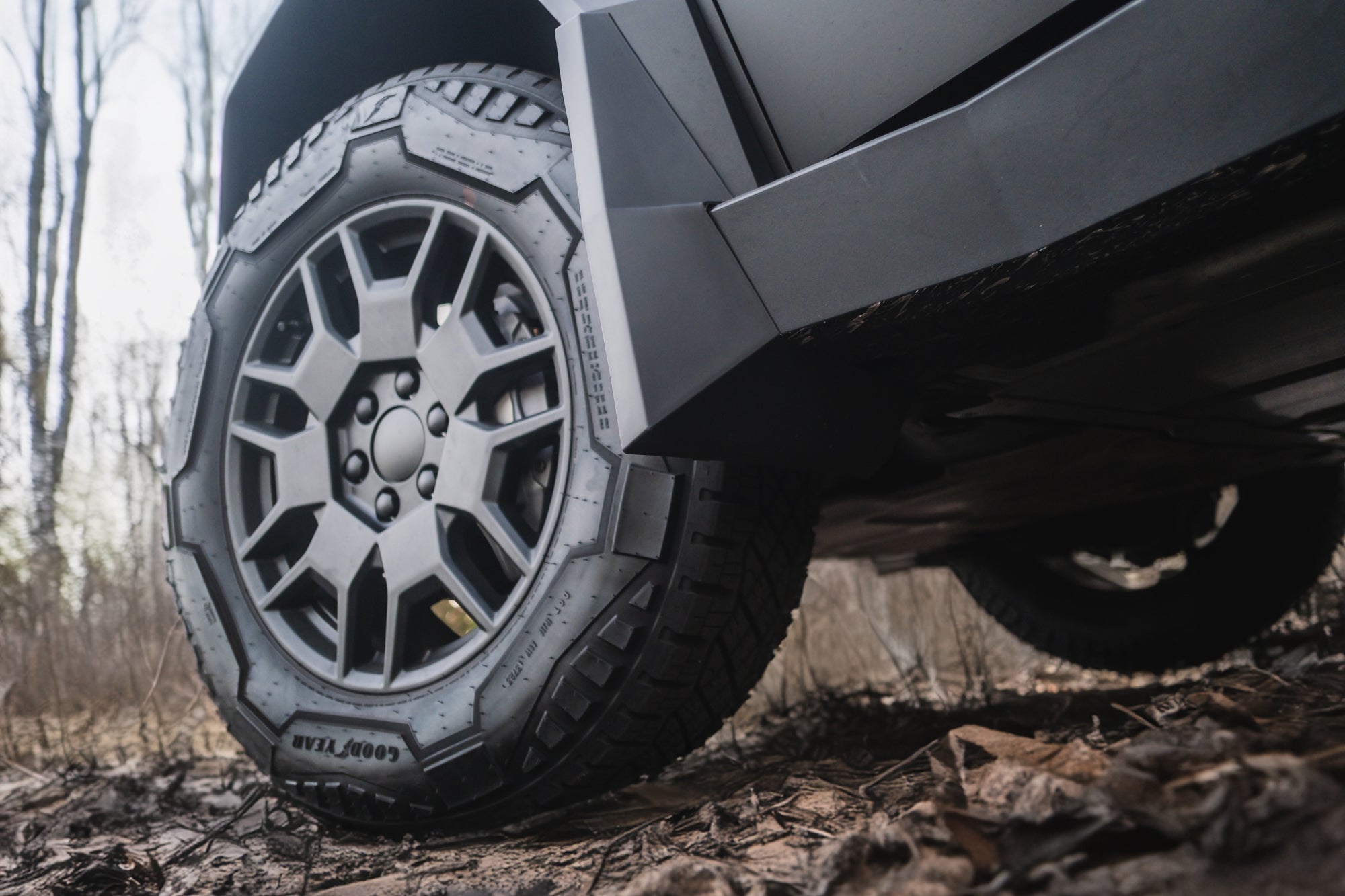 Tesla Cybertruck Mud Flaps (Full Set)