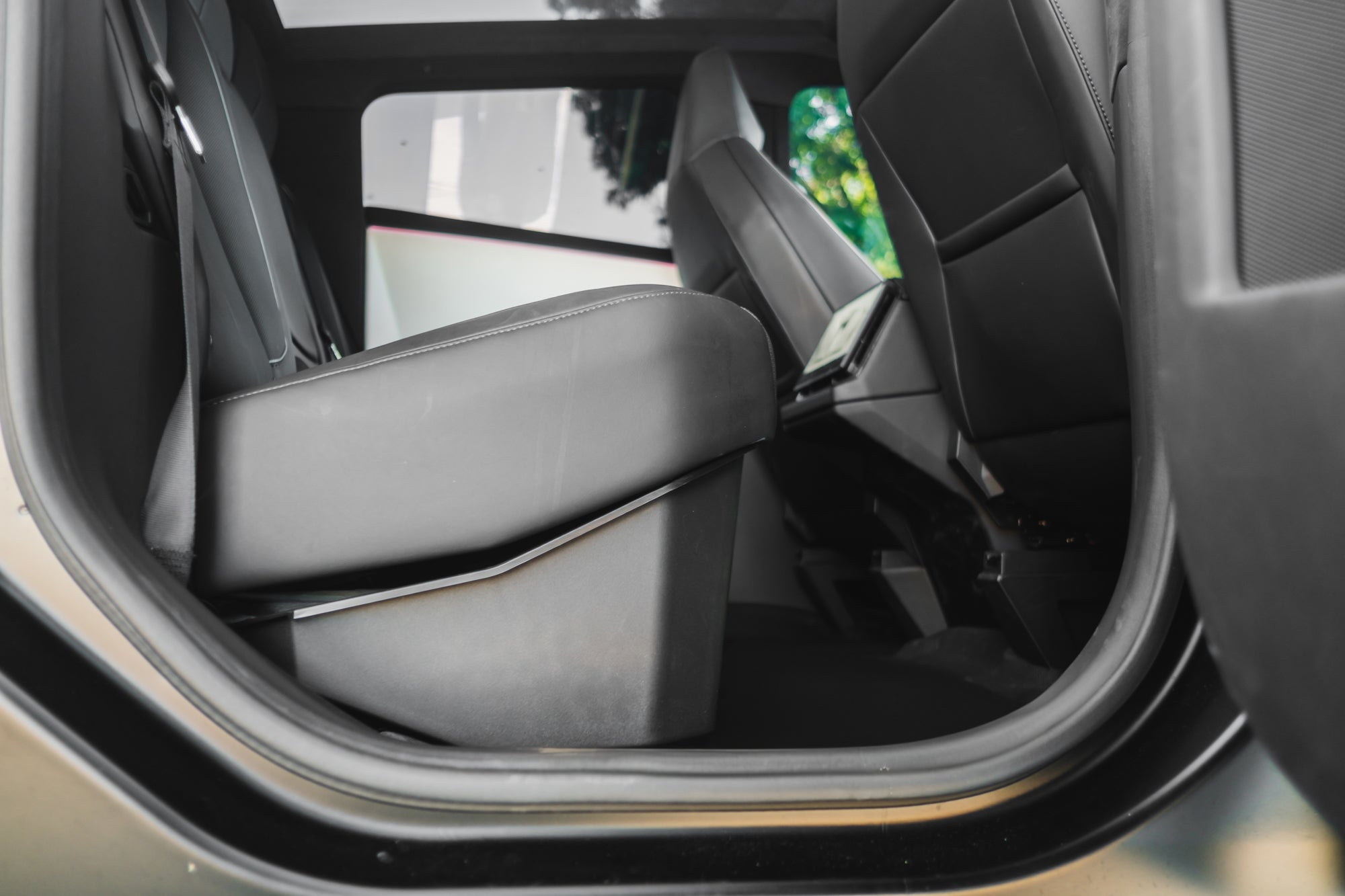 Tesla Cybertruck Rear Under Seat Storage Organizer Bin