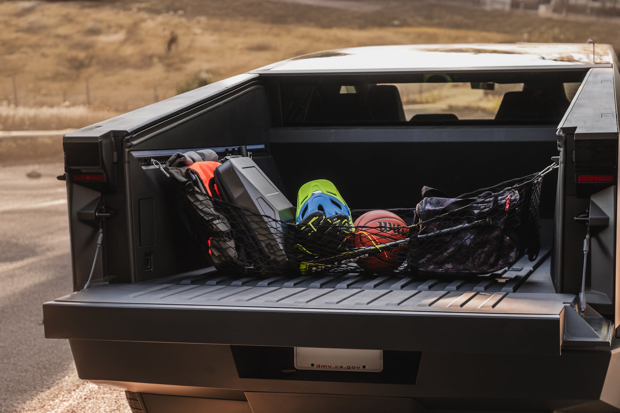 Tesla Cybertruck Trunk Bed Cargo Organizer Net