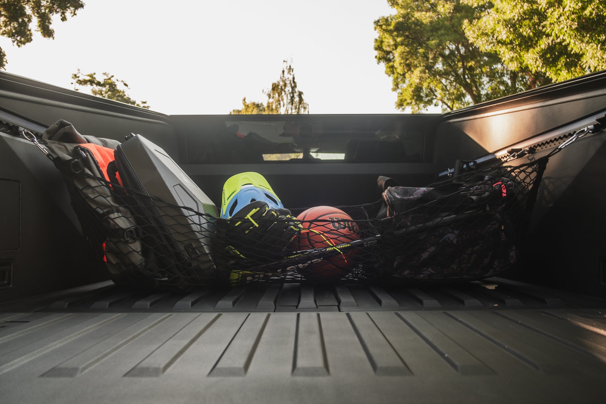 Tesla Cybertruck Trunk Bed Cargo Organizer Net