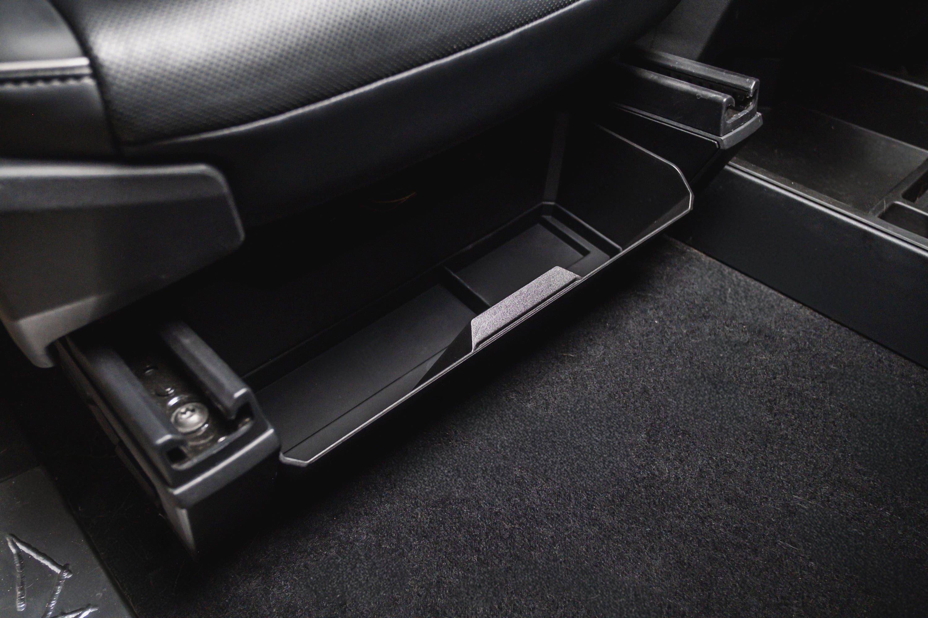 Tesla Cybertruck Front Under Seat Storage Bin