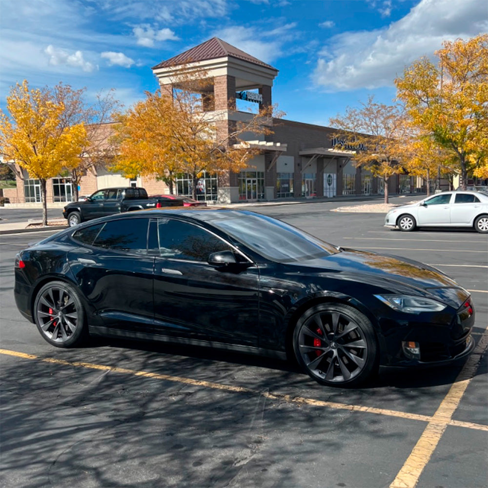 Tesla Model S Chrome Delete kit