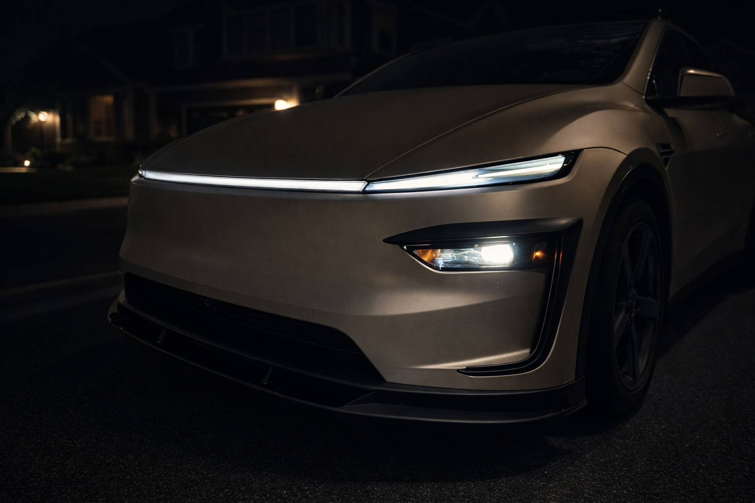 Tesla Model Y Fog Light Blade Trim