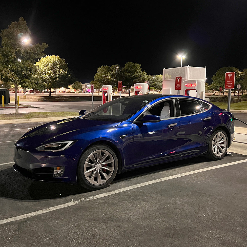 Tesla Model S Chrome Delete kit