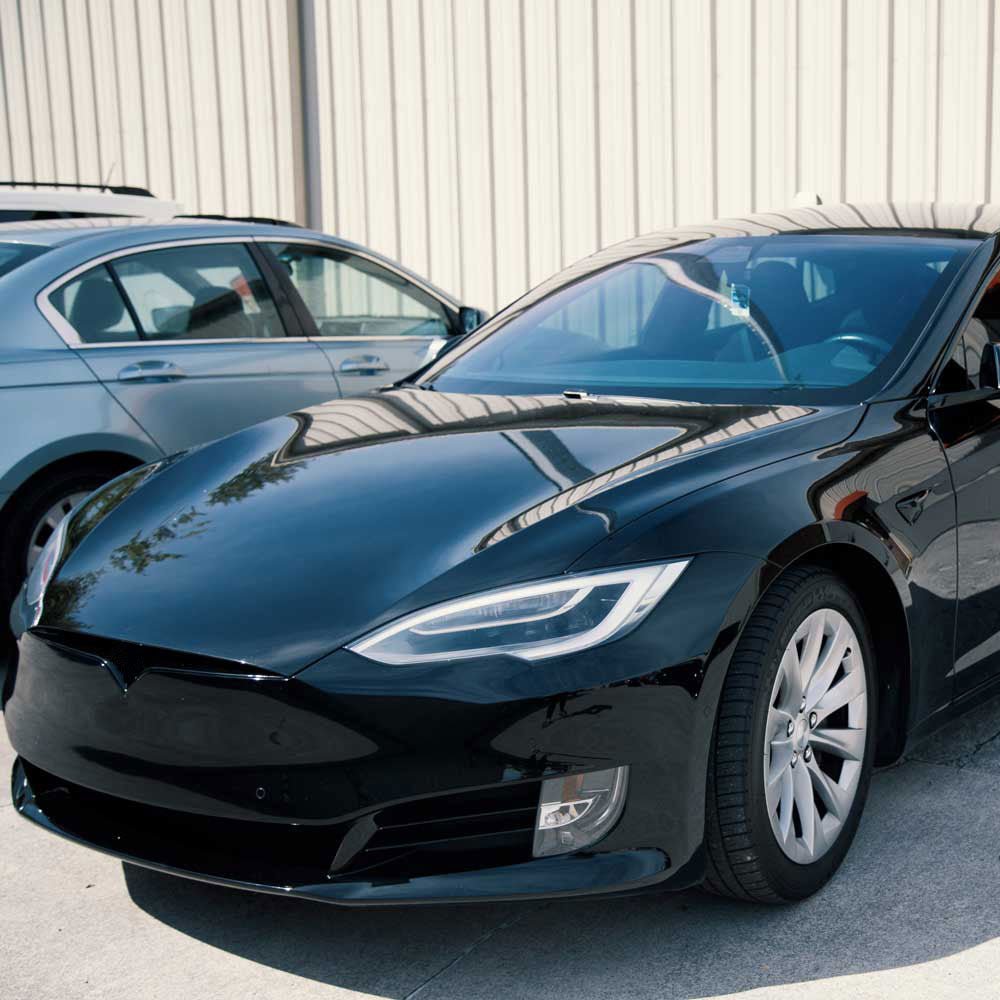 Tesla Model S Chrome Delete kit