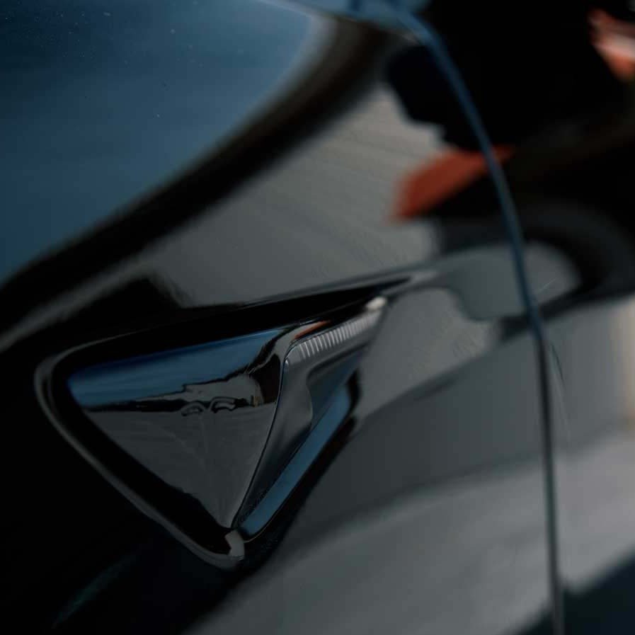 Tesla Model S Chrome Delete kit