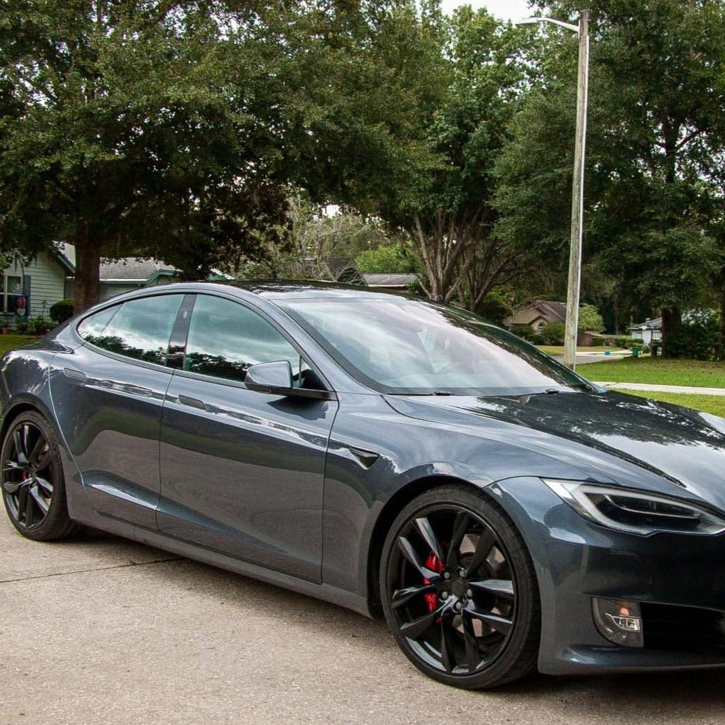 Tesla Model S Chrome Delete kit