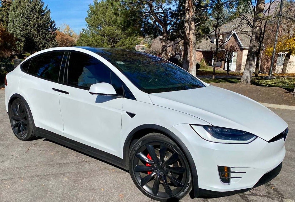 Tesla Model X Chrome Delete kit