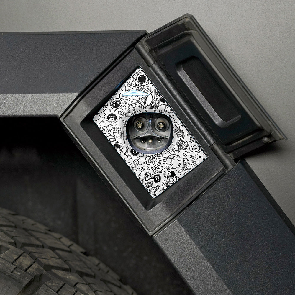 Charge Port Wrap for Cybertruck