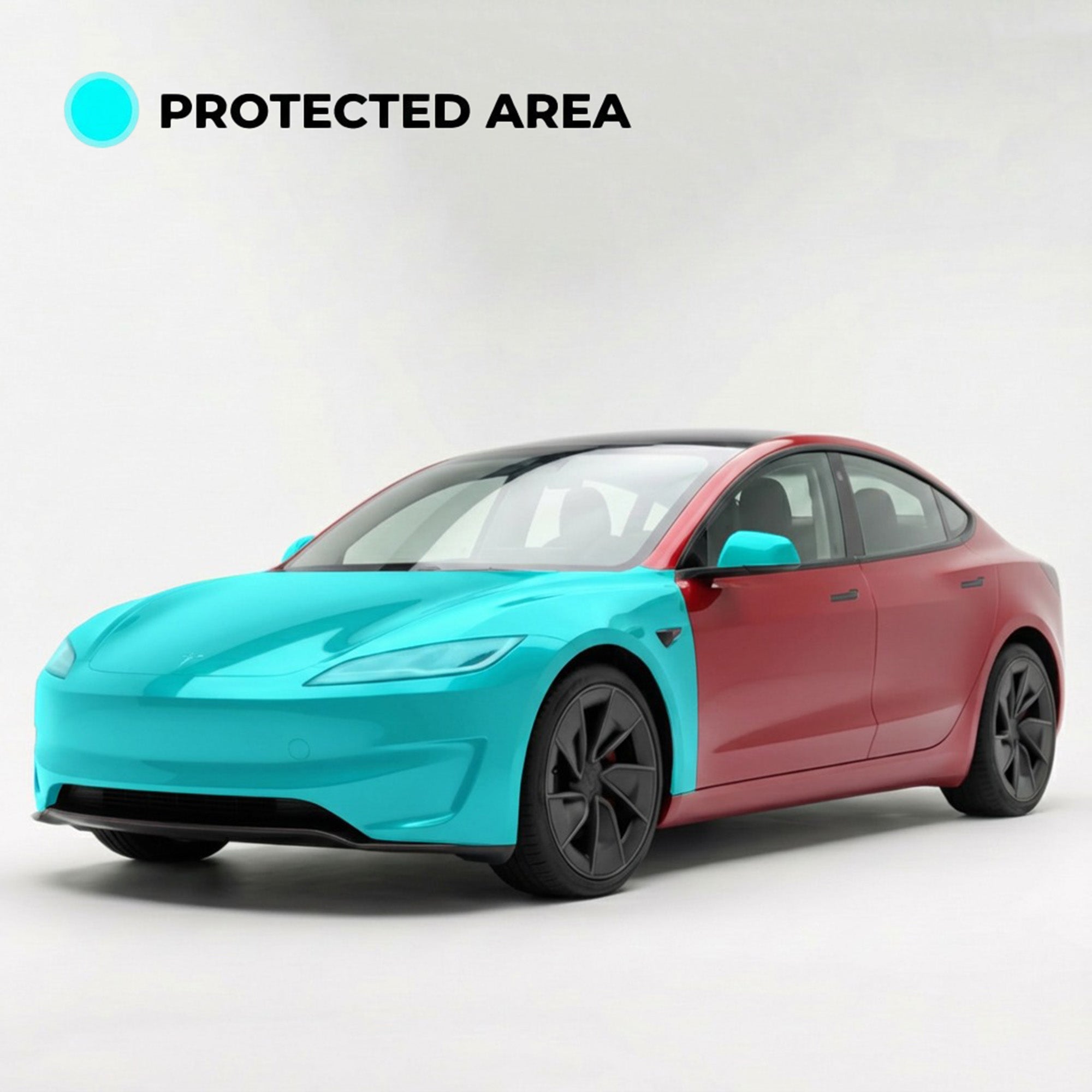 Wholesale - Model 3 Highland Performance Front PPF Kit – Pre-Cut DIY Invincible Paint Protection Film