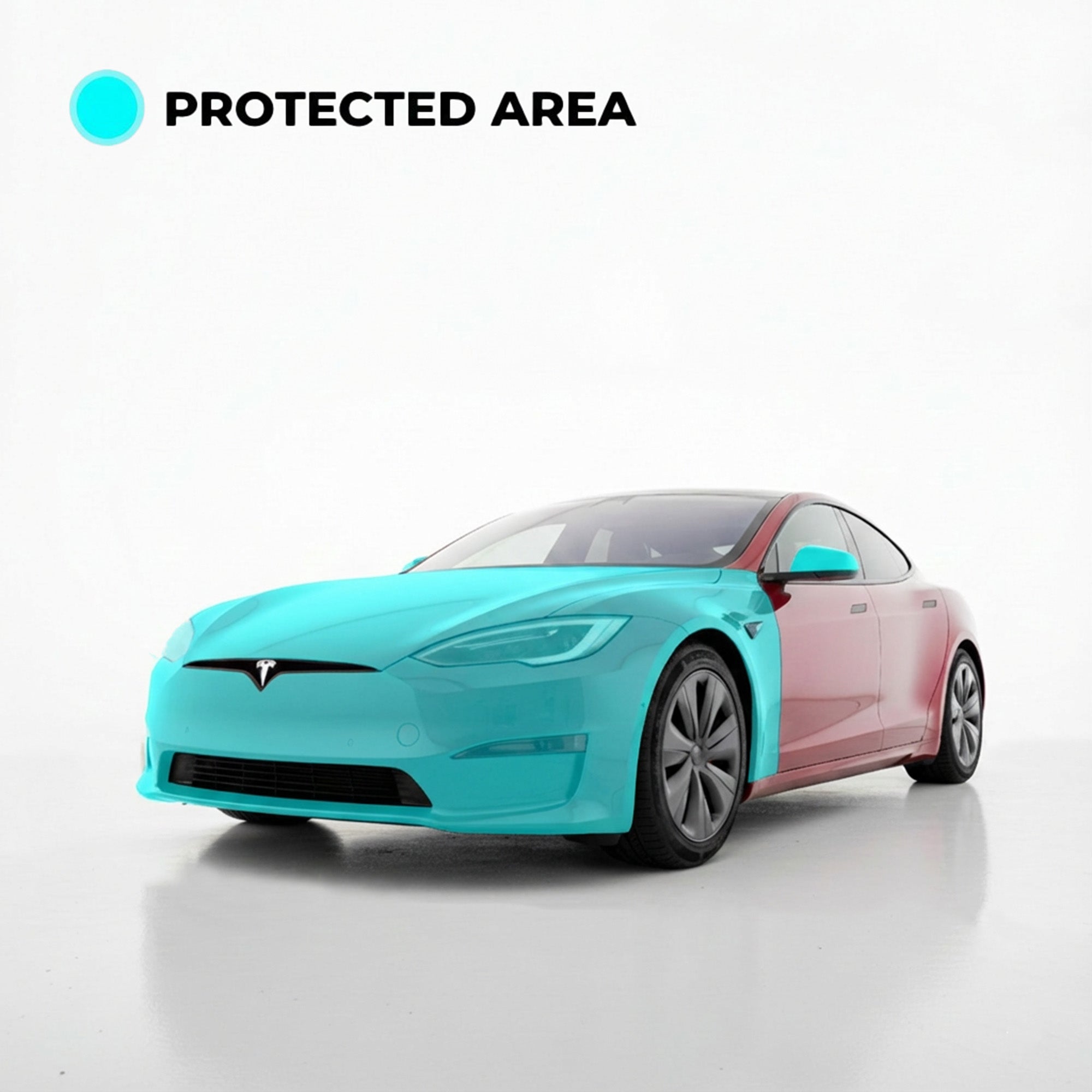 Wholesale - Model S Front PPF Kit – Pre-Cut DIY Invincible Paint Protection Film