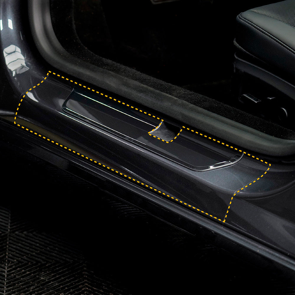 Door Sill Protection - PPF for Model 3 Highland Refresh
