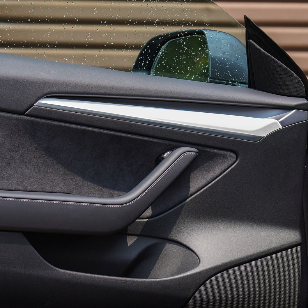 Tesla Model 3 & Y Door Panel Trim Vinyl Wrap