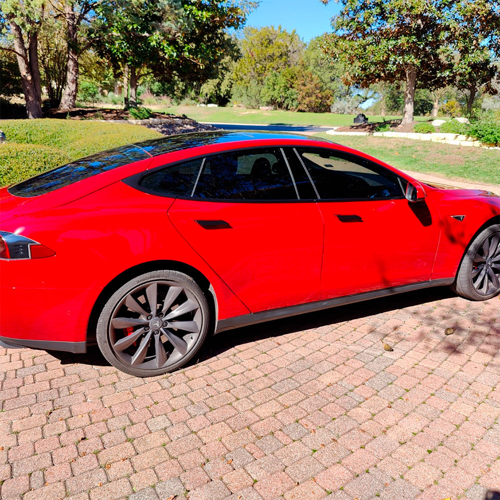 Tesla Model S Chrome Delete kit