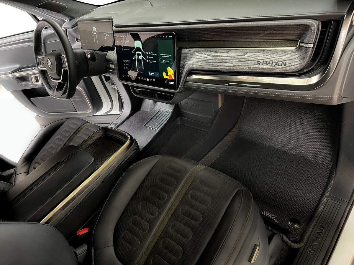 All-Weather Floor Mats for Rivian R1S by 3D MAXpider