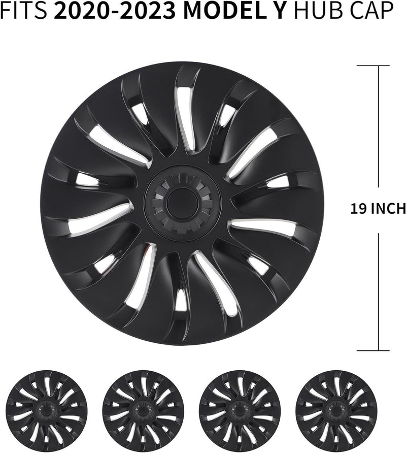 Tesla Model Y Uberturbine Style Aero Wheel Cover Set – TESLARATI Marketplace