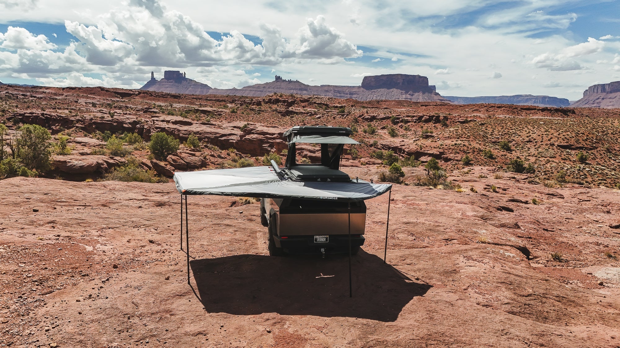 Tesla Cybertruck 270-Degree Free Standing Awning for Camping