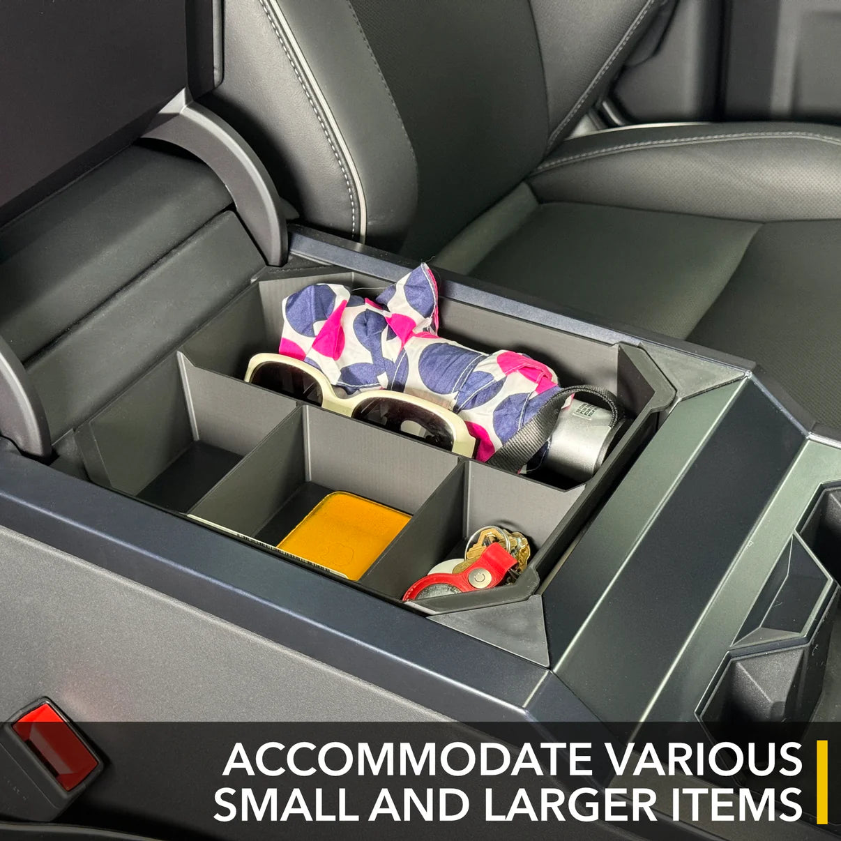 Tesla Cybertruck Center Console Organizer Tray