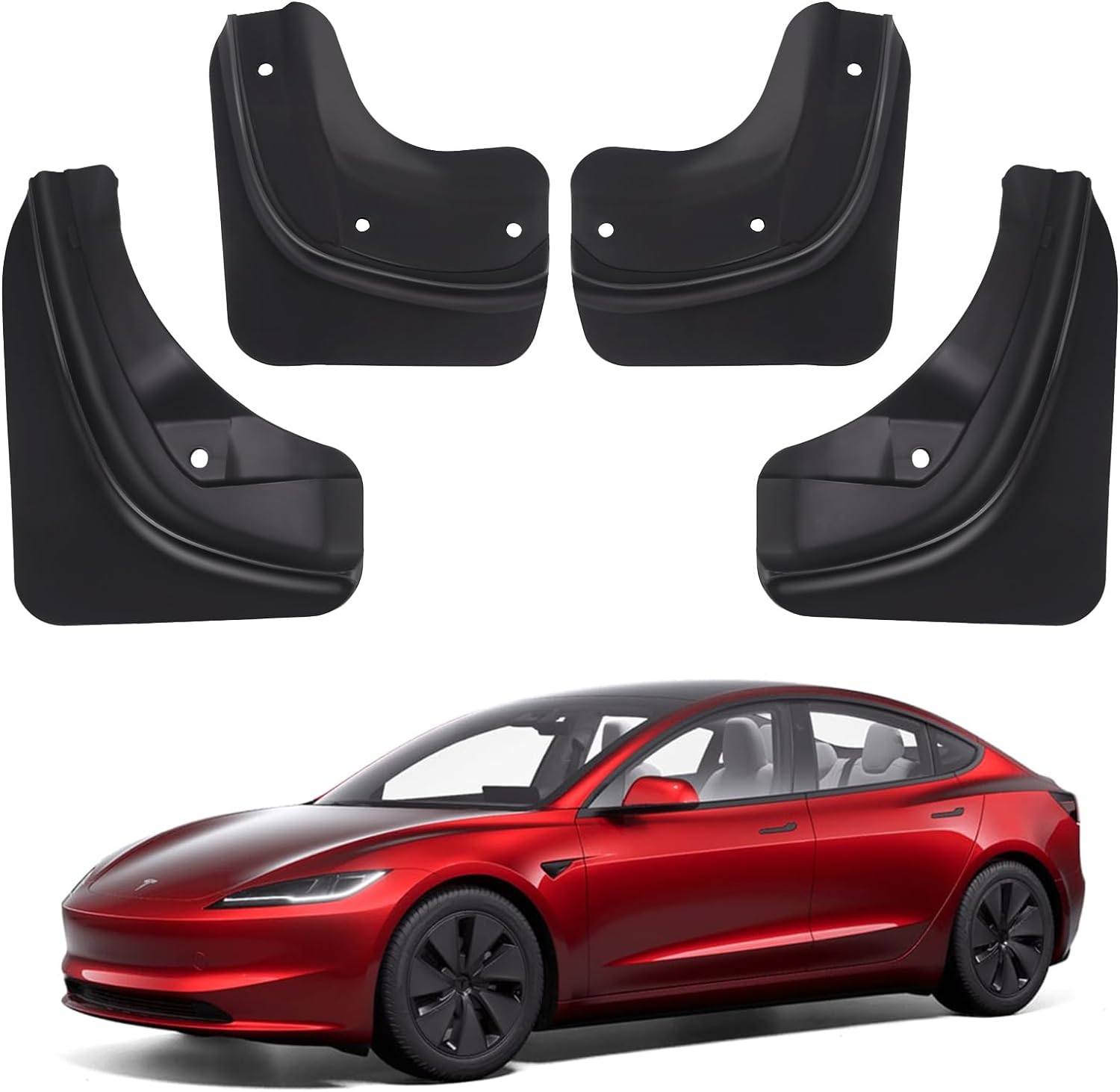 Tesla Model 3 Highland Mud Flaps