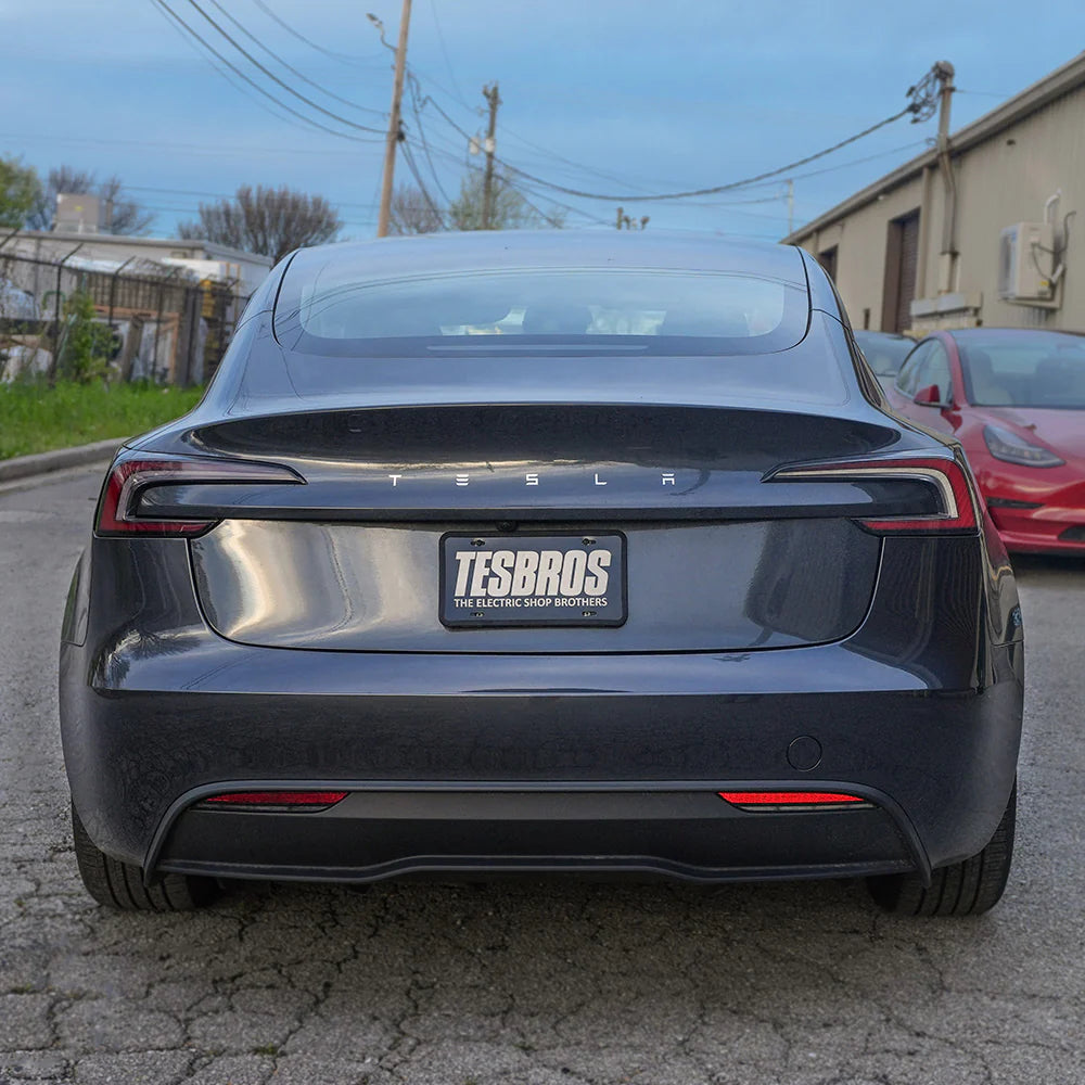 Tesla Model 3 Rear Trunk Emblem Alignment Template Tool (2017-2023) - Matte Black