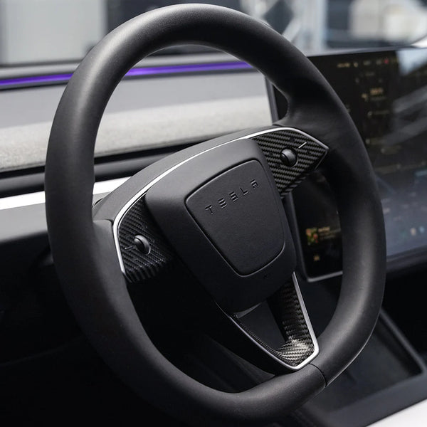 Tesla Model 3 Highland Refresh Steering Wheel Wrap