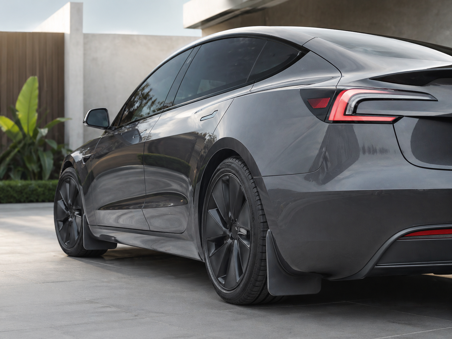 Tesla Model 3 Mud Flaps (4 piece complete set)