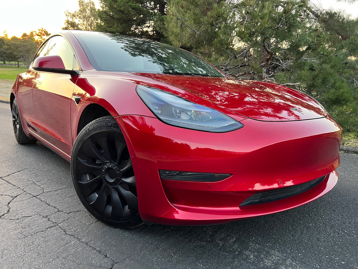 Tesla Model 3 Performance Style Uberturbine Aero Wheel Cover Set