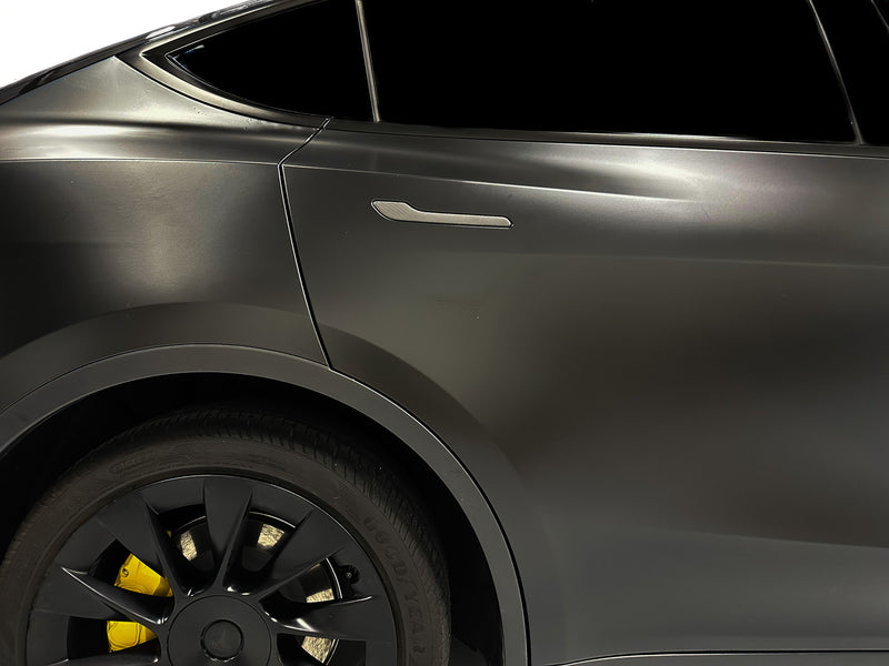 T Sportline Full Coverage Carbon Fiber Tesla License Plate Frame (Set - T  Sportline - Tesla Model S, 3, X & Y Accessories