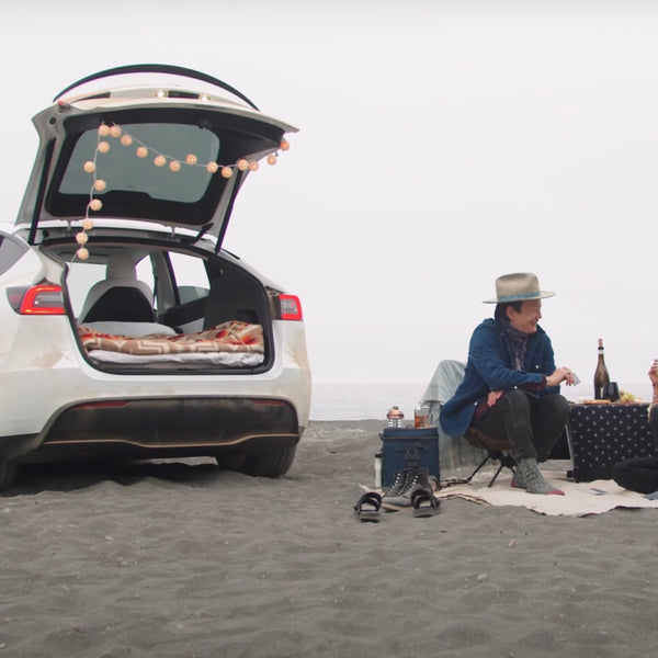 Tesla Model 3 et Model Y : Ensemble de matelas de camping taille