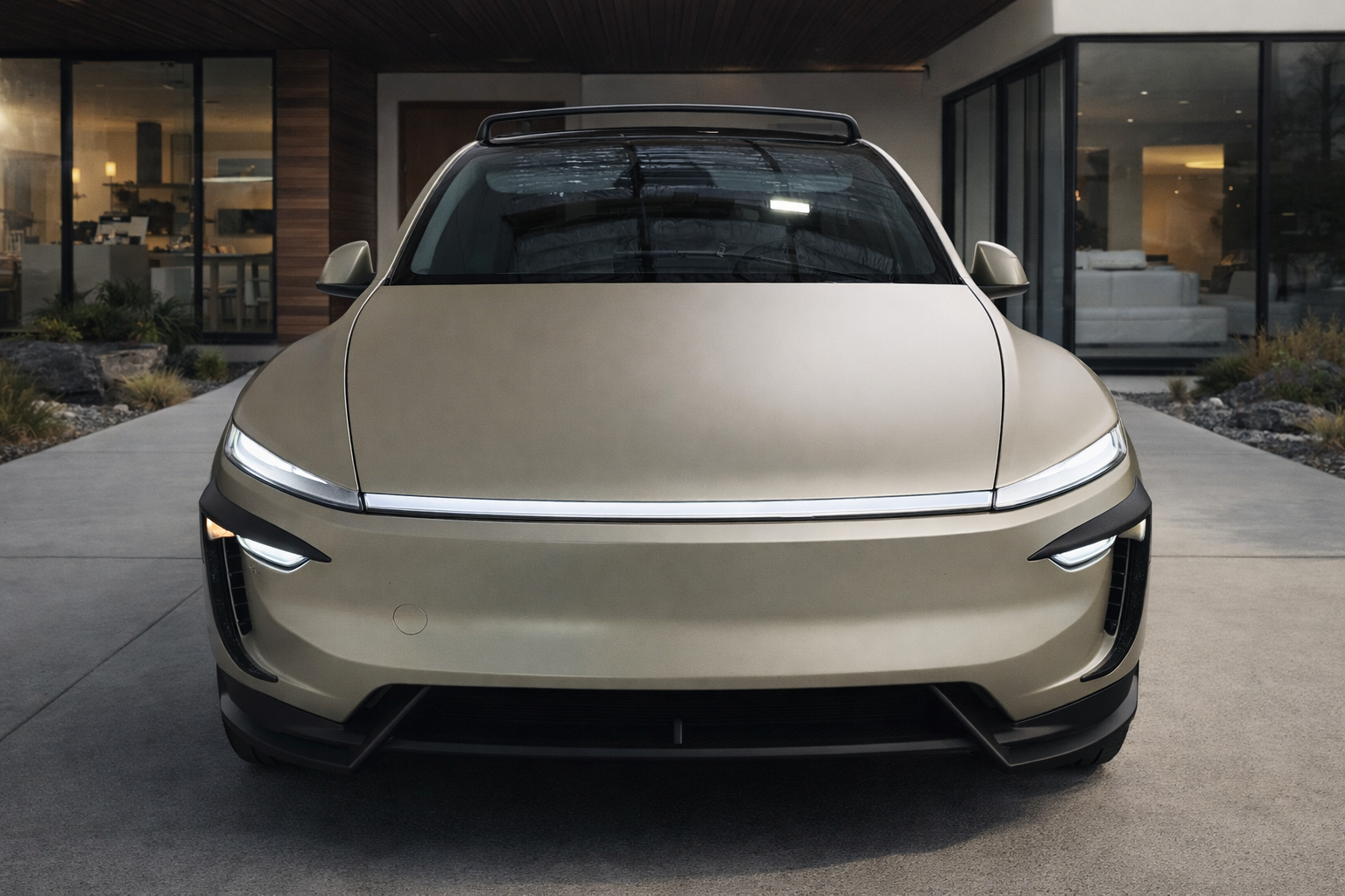 Tesla Model Y Front Bumper Lip Spoiler/Splitter