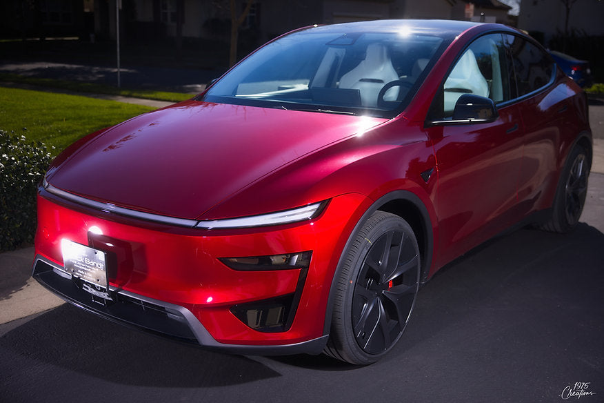 Tesla Model Y Front License Plate Mount - "Quick Bandit"