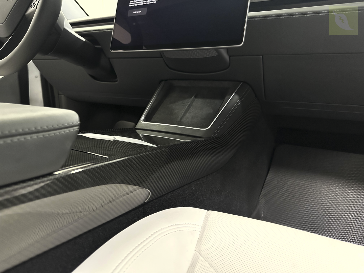 Tesla Model 3 Carbon Fiber Side Panel Overlay (2pcs)