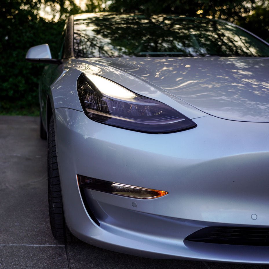 Tesla Model 3 / Y PPF Tinted Headlight and Foglight Protection for