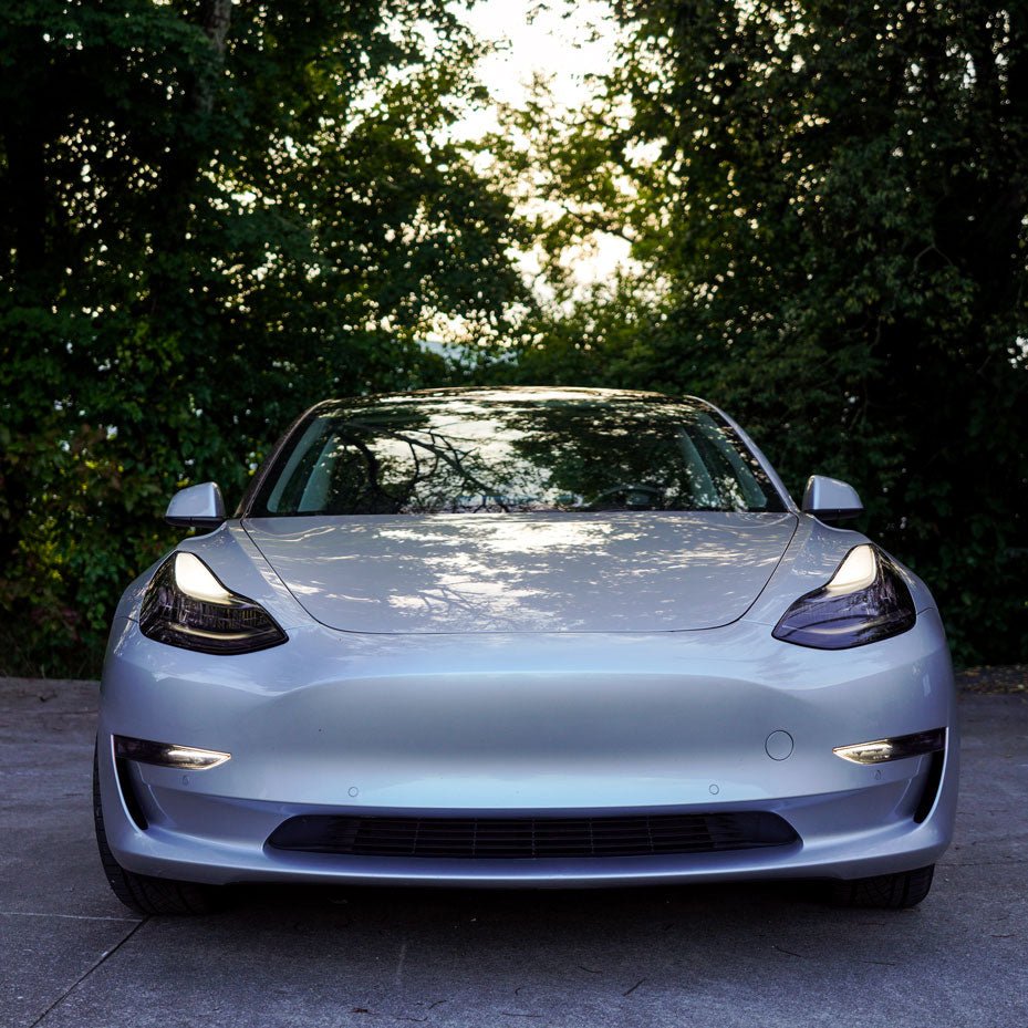 Tesla Model 3 / Y PPF Tinted Headlight and Foglight Protection for