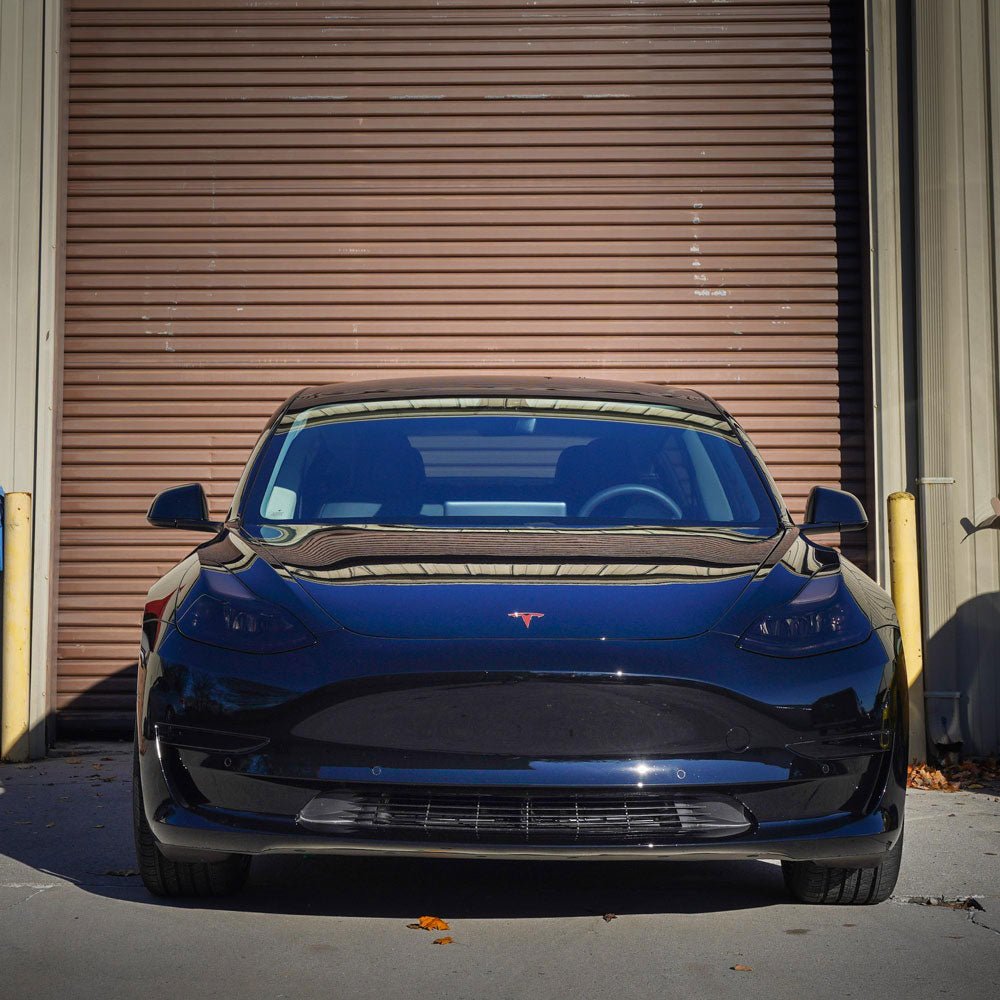 Tesla Model 3 / Y PPF Tinted Headlight and Foglight Protection for