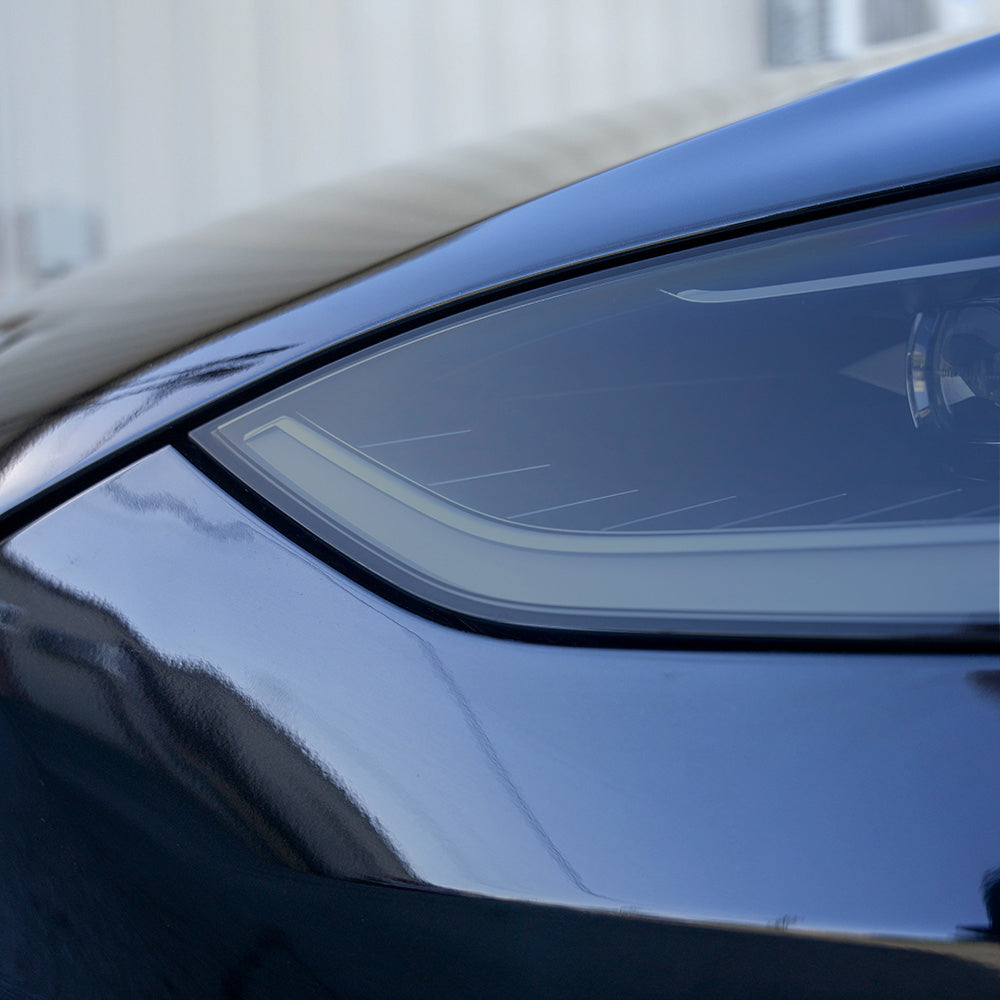 Tinted Headlight and Foglight Protection - PPF for Model X