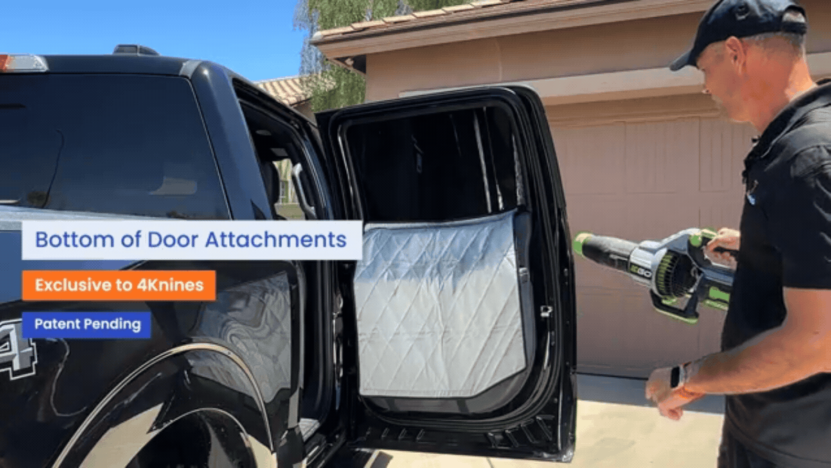 Tesla Car Door Covers That Stay In Place - Large