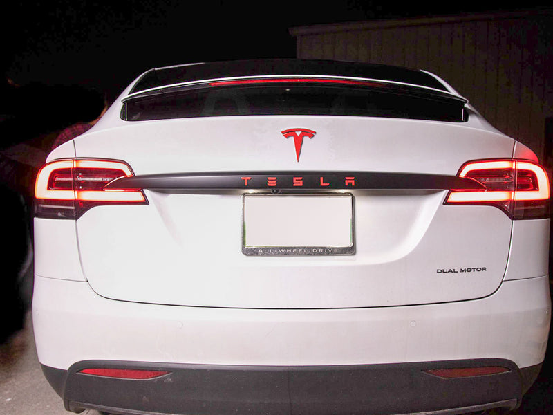 Tesla Model X Chrome Delete kit